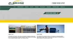 Desktop Screenshot of cjpearce.com.au